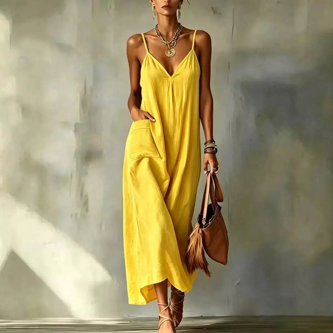 Juliette Spaghetti Strap Maxi Dress