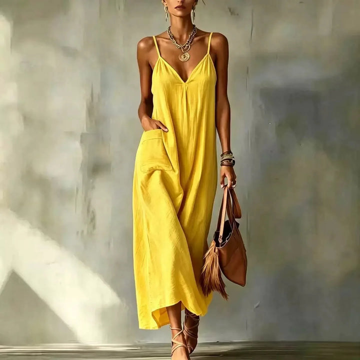 Juliette Spaghetti Strap Maxi Dress