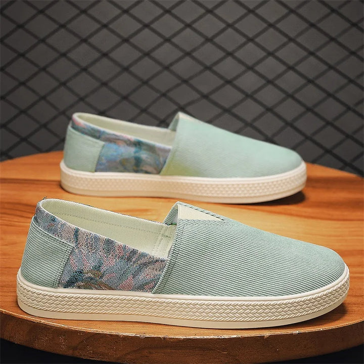 Larry Orthopedic Canvas Slip Ons