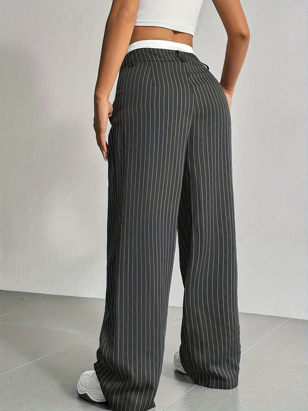 Emiara Classic Striped Pants