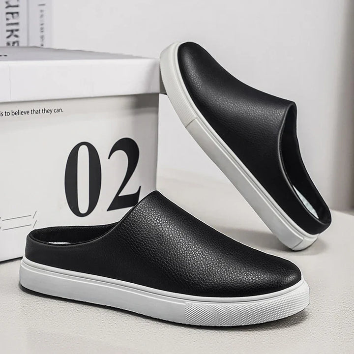 Oliver Leather Work Clogs