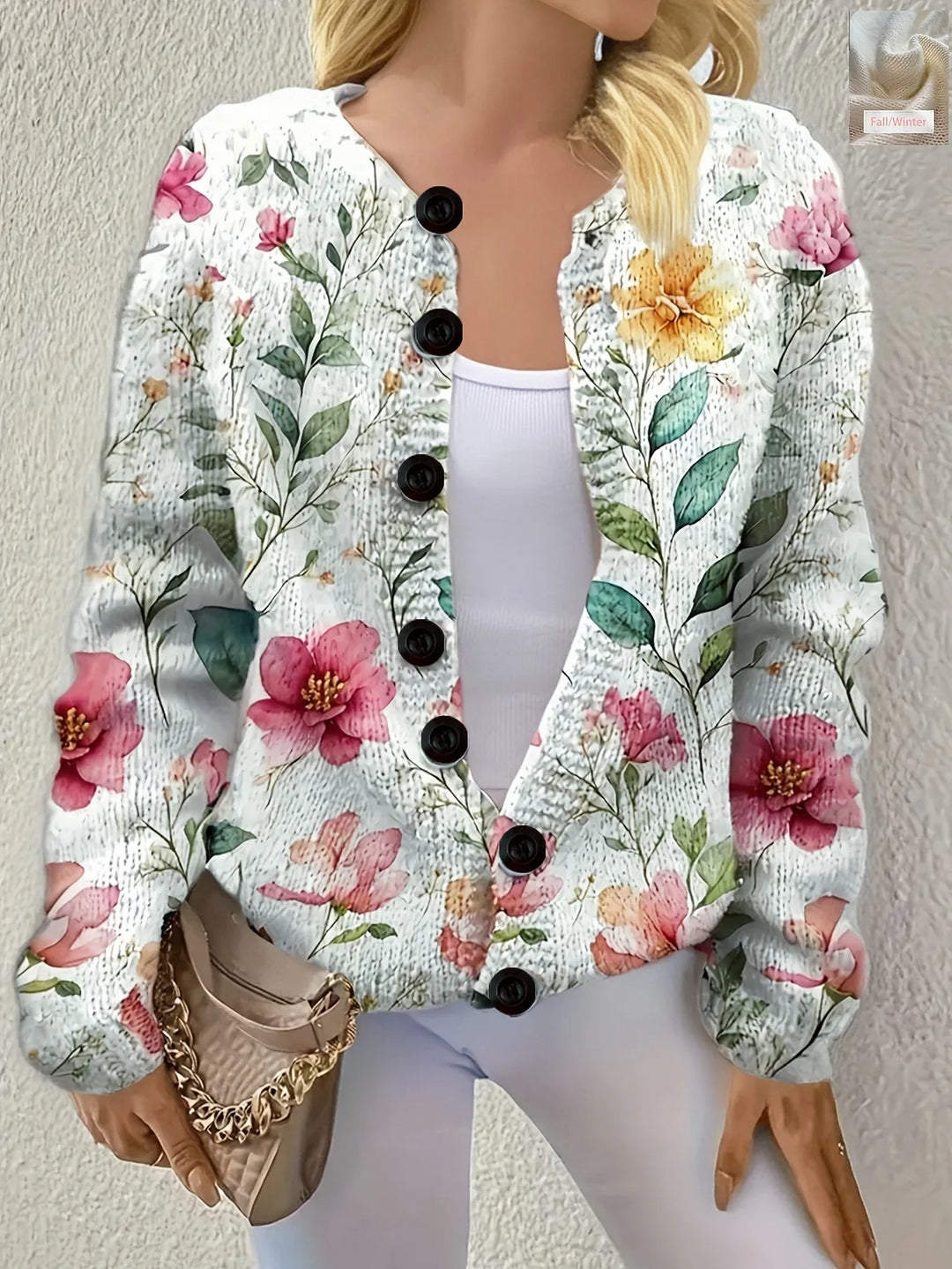 Aglaia Button Front Cardigan