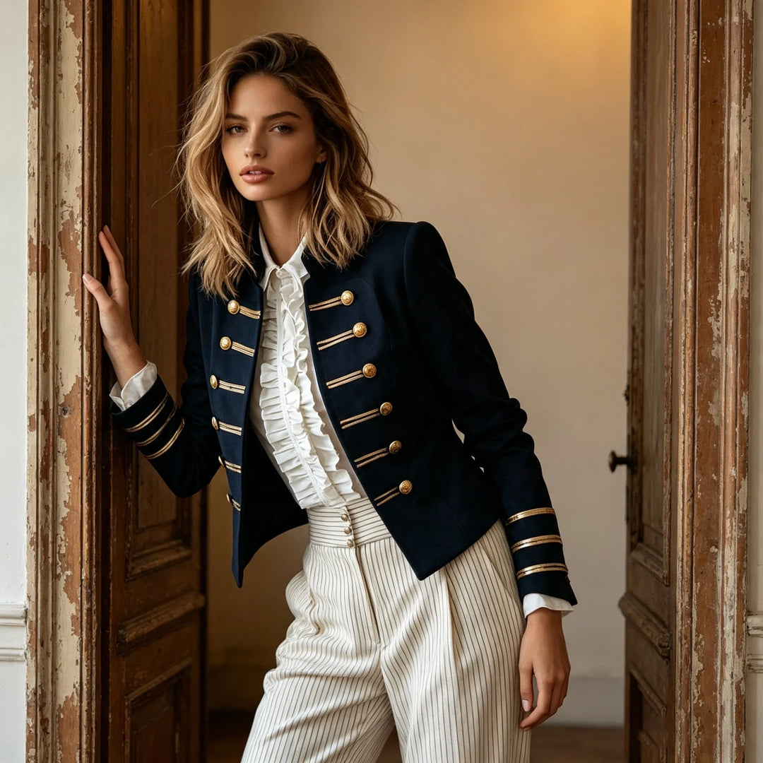 Fiona Tailored Military Jacket.