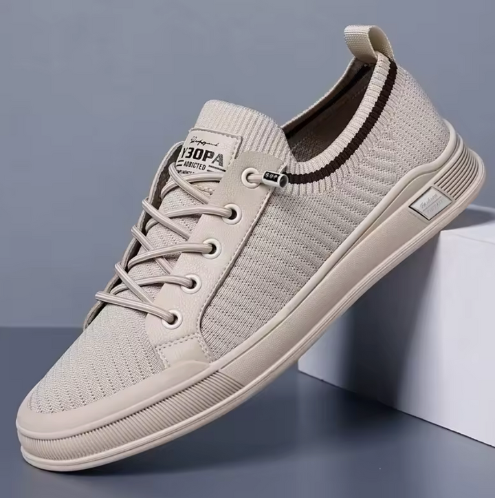 Wayden Breathable Knit Lace Up Sneakers