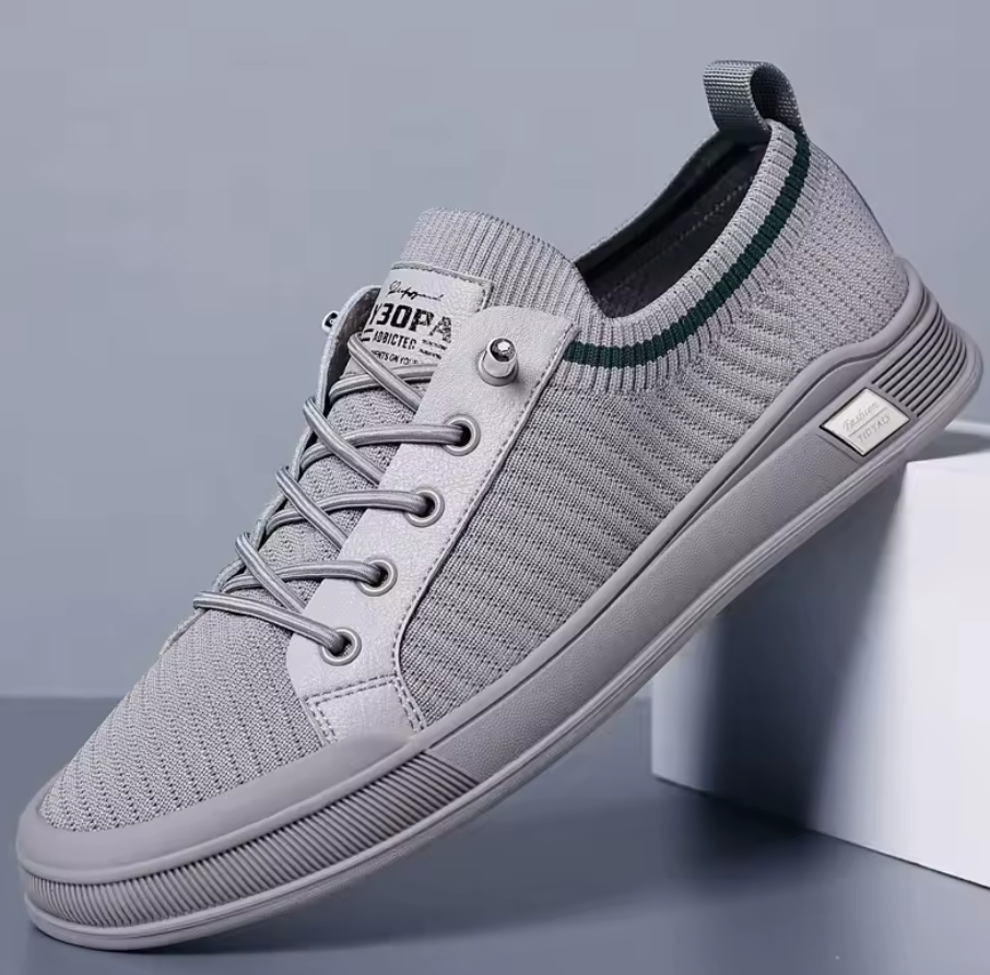 Wayden Breathable Knit Lace Up Sneakers