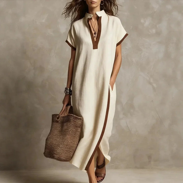 Eliana Casual Boho Maxi Dress