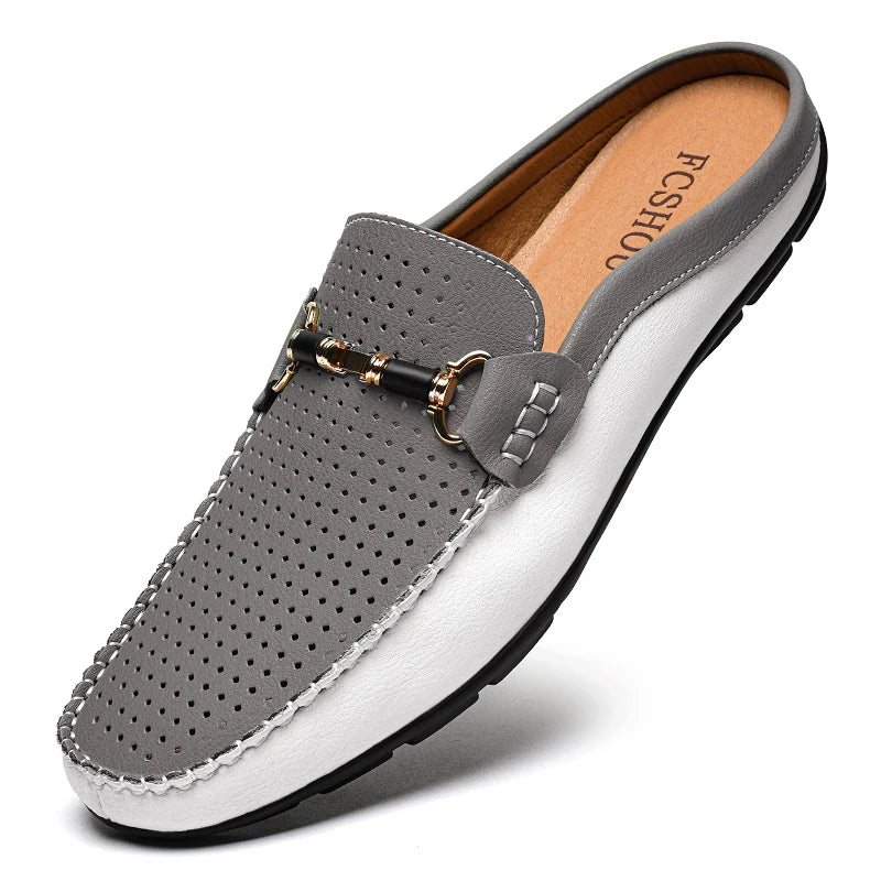 Bruno Orthopedic Leather Mules