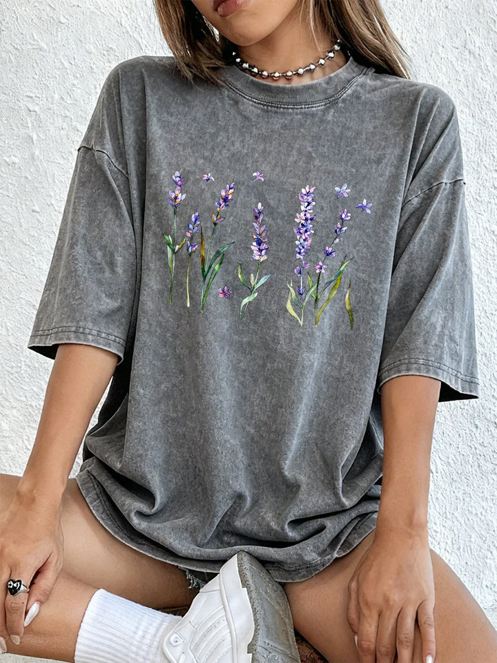 Keira Oversized Floral Tee