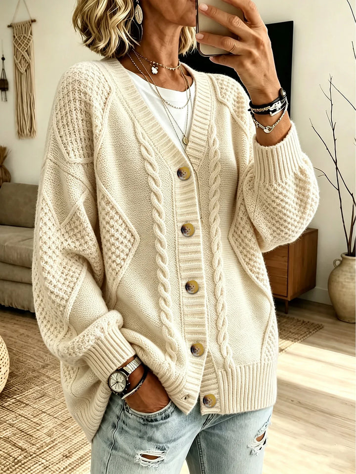 Wilma Cable Knit Cardigan