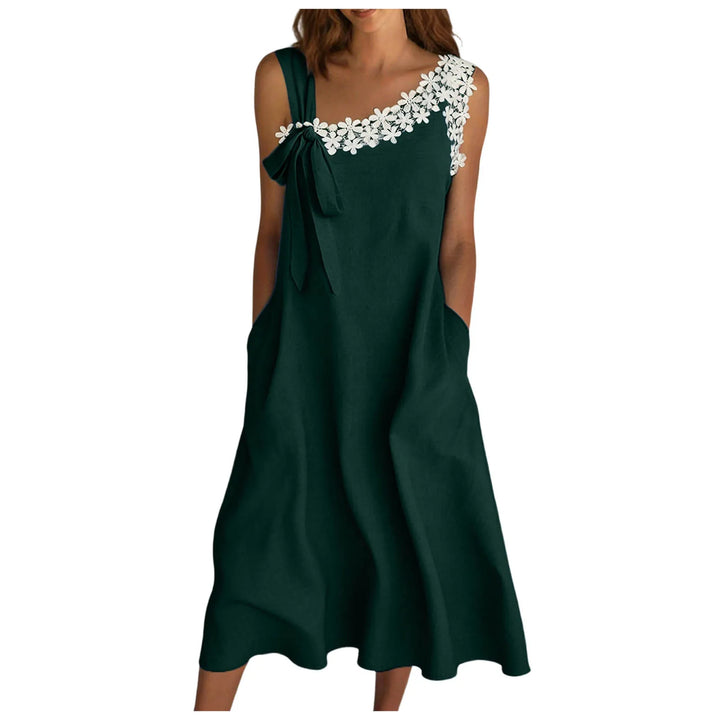 Gracie Casual Pocket Midi Dress