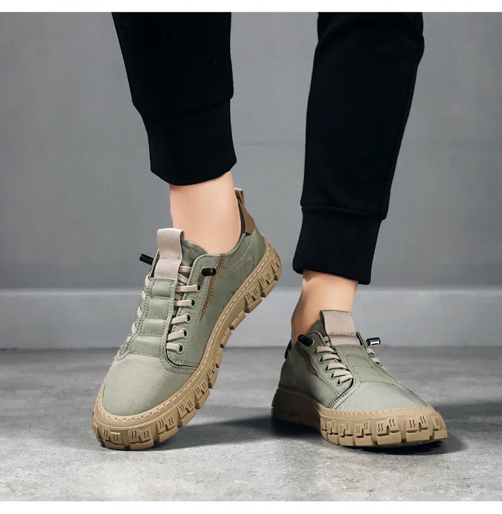 Carlos Breathable Lace Up Sneakers