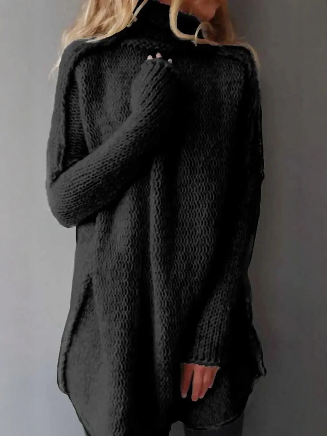 Marielena Turtleneck Knit Sweater