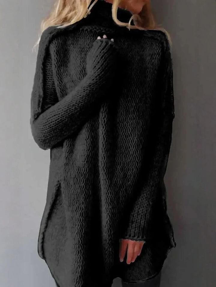 Marielena Turtleneck Knit Sweater