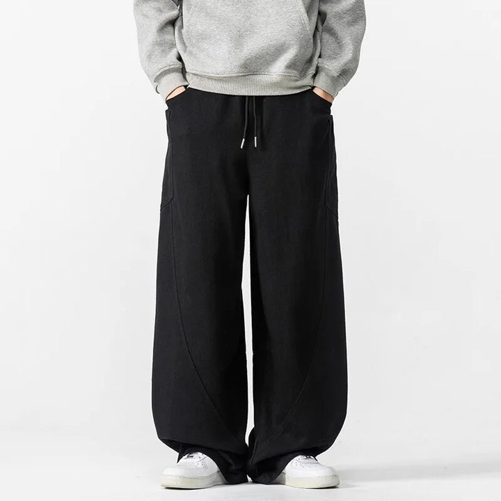 Omari  Relaxed Wide Leg Trousers