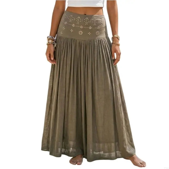Esther Bohemian Maxi Skirt