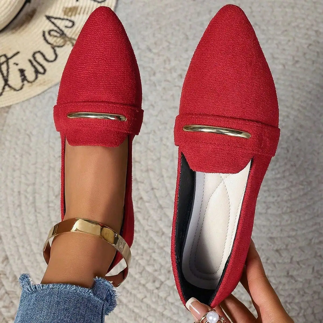 Aleigha Orthopedic Pointed Loafers