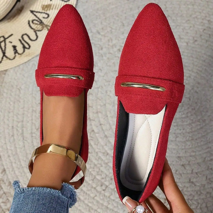 Aleigha Orthopedic Pointed Loafers