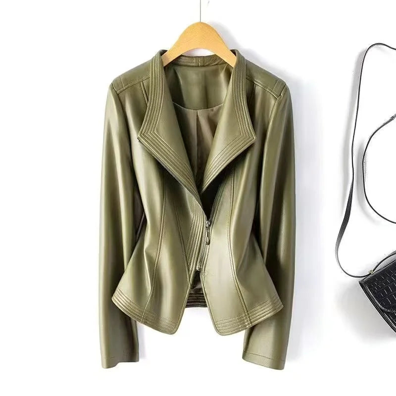 Anika Sheepskin Moto Jacket