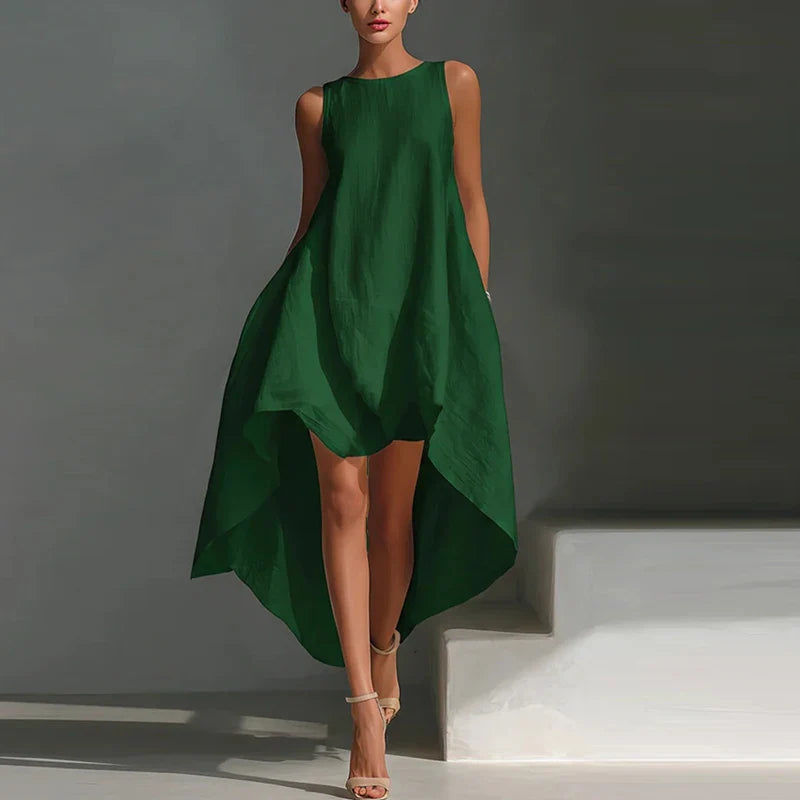 Riley Flowy High Low Maxi Dress