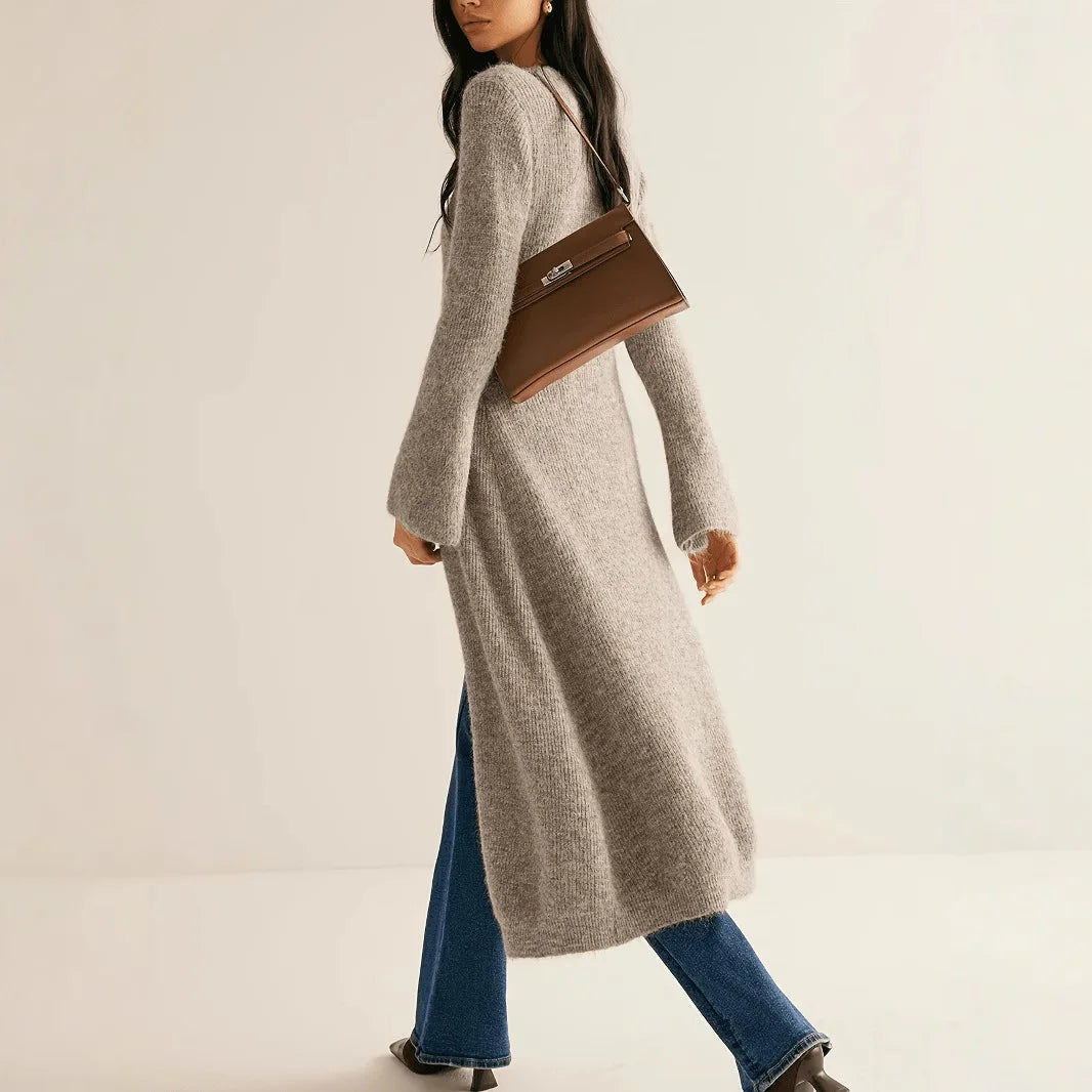 Fern Ribbed Knit Cardigan