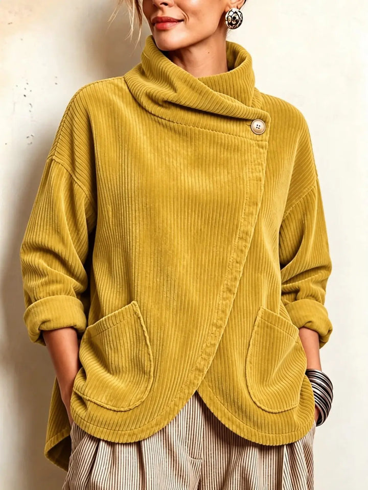Adriane Wrap Front Jacket