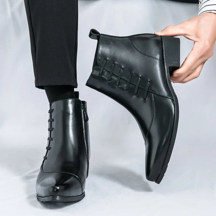 Harley Leather Chelsea Boots