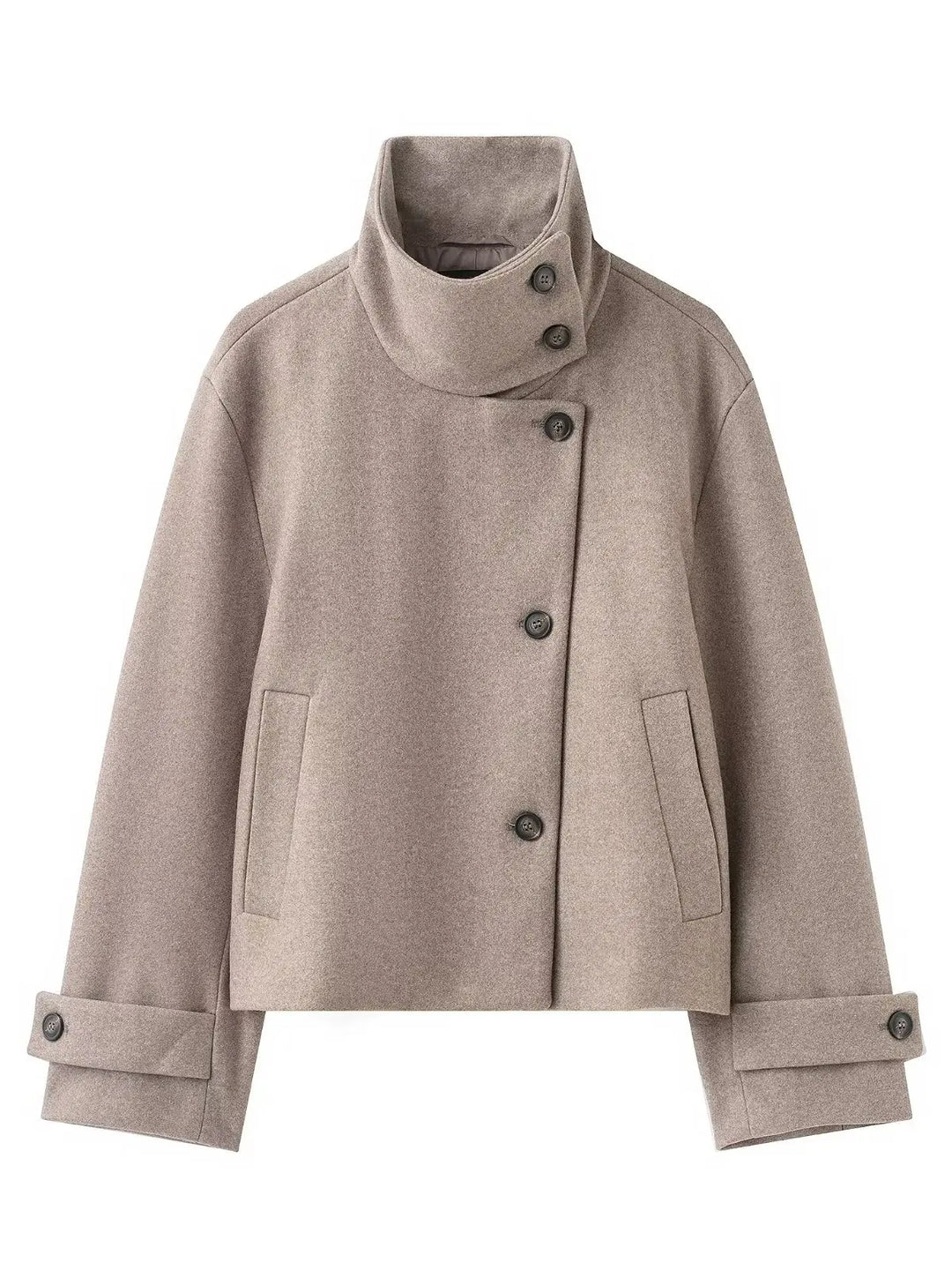 Isolde Funnel Collar Jacket