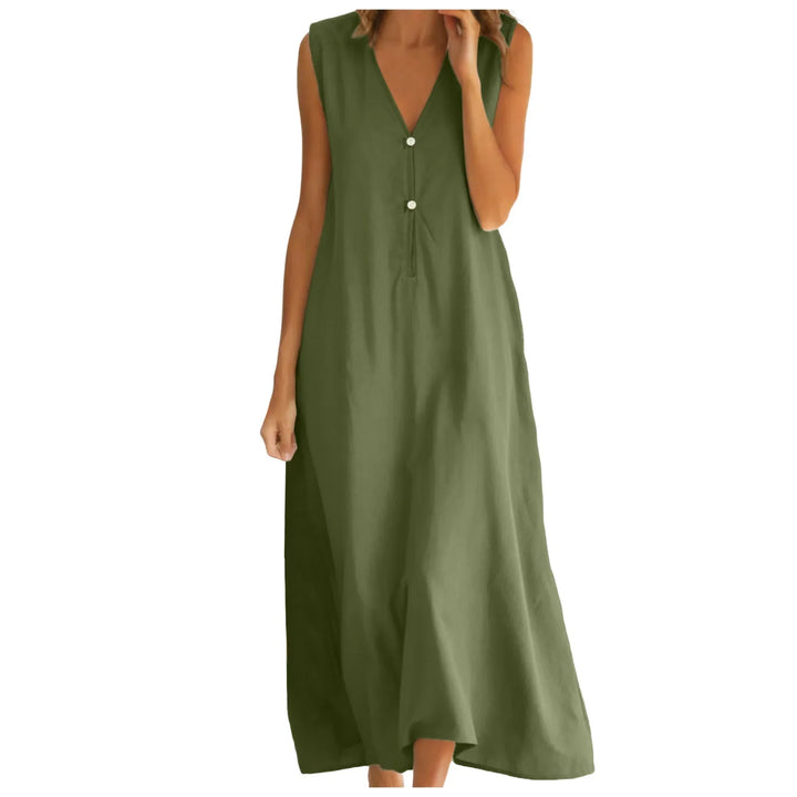 Chloe Collared Maxi Dress