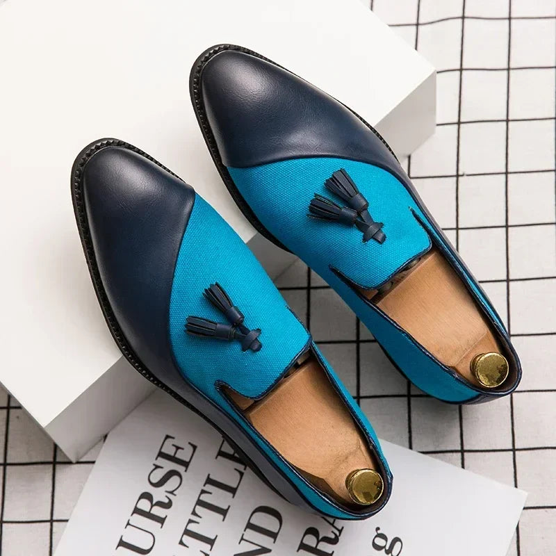 Mason Tassel Leather Loafers