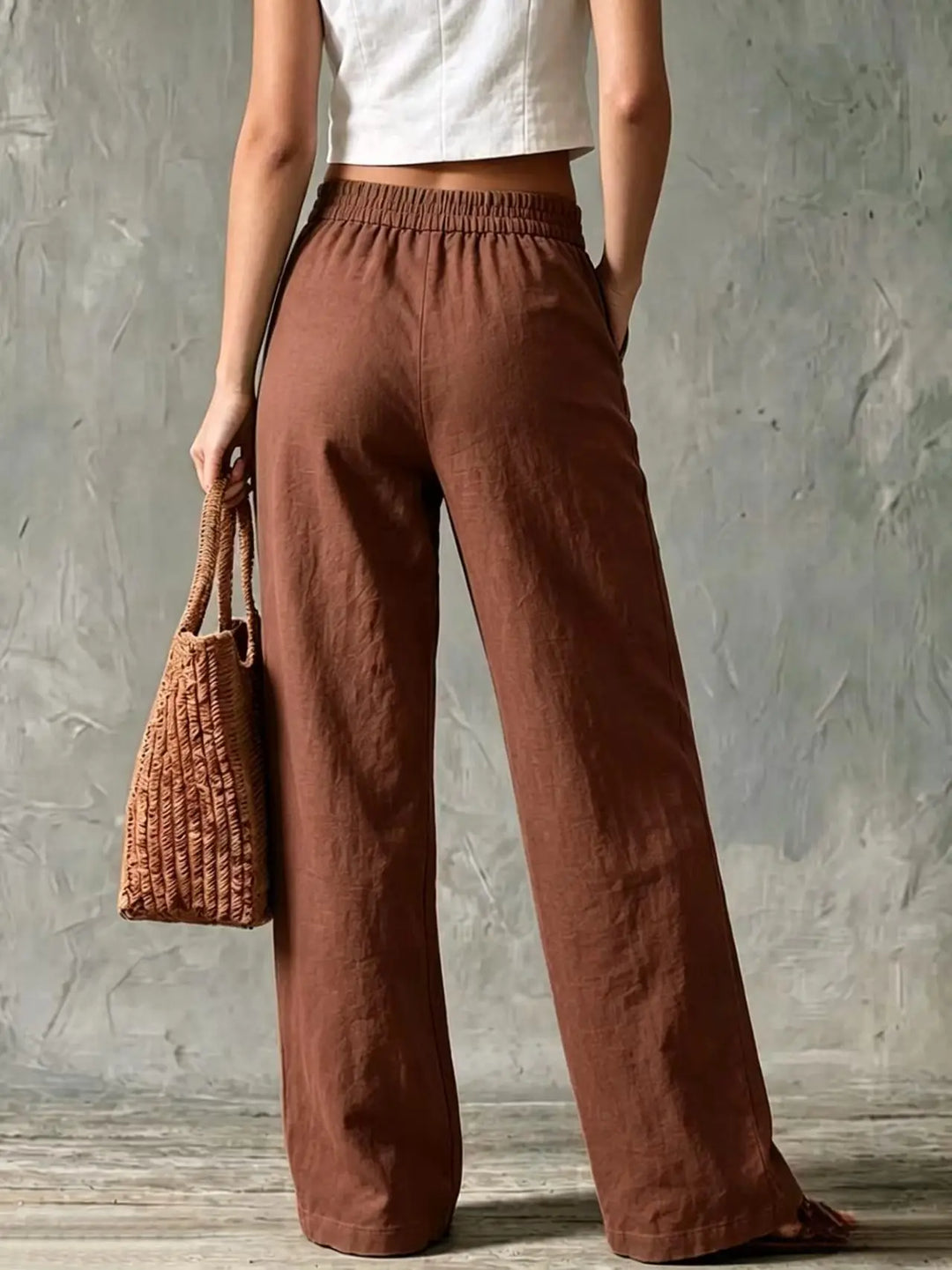 Isobel Cotton Linen Trouser