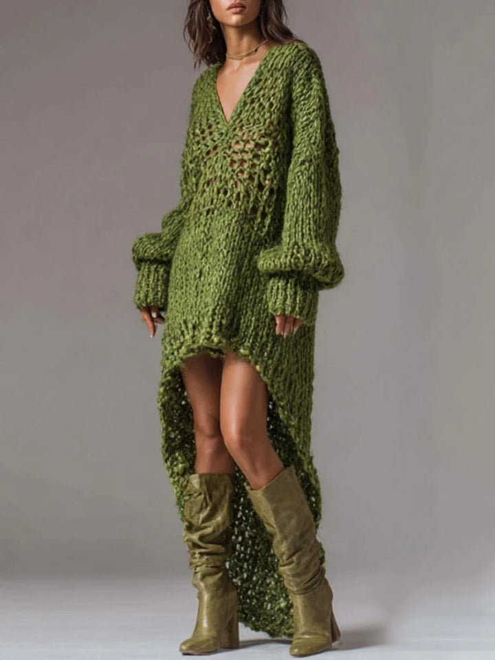 Astrid Open Knit Loose Dress