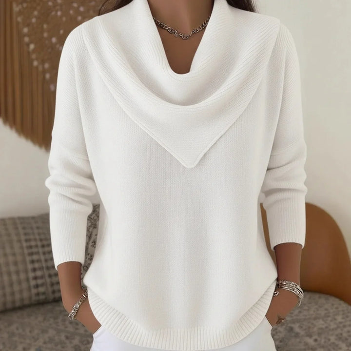 Amelina Cowl Neck Sweater