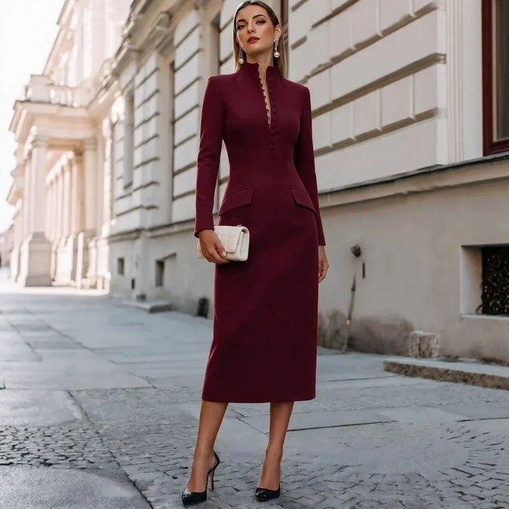 Margot Button Placket Dress