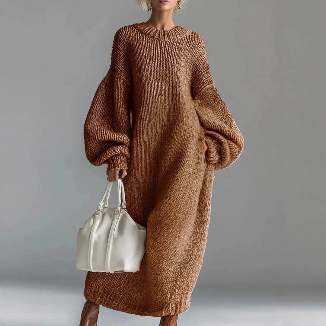 Meliora Chunky Knit Sweater Dress