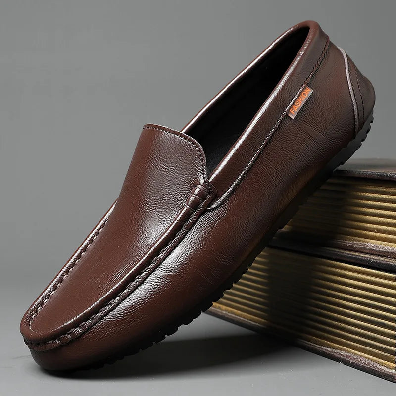 Monatro  Comfortable Leather Loafers