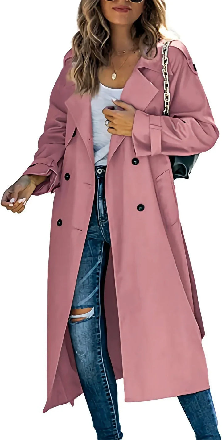 Margaux Double Breasted Trench Coat
