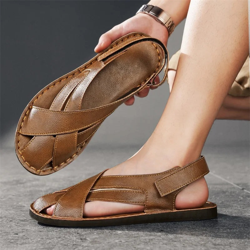 Ellis Orthopedic Leather Sandals