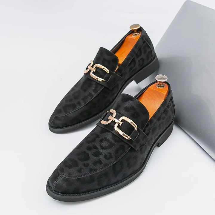 Rafael Leopard Loafers
