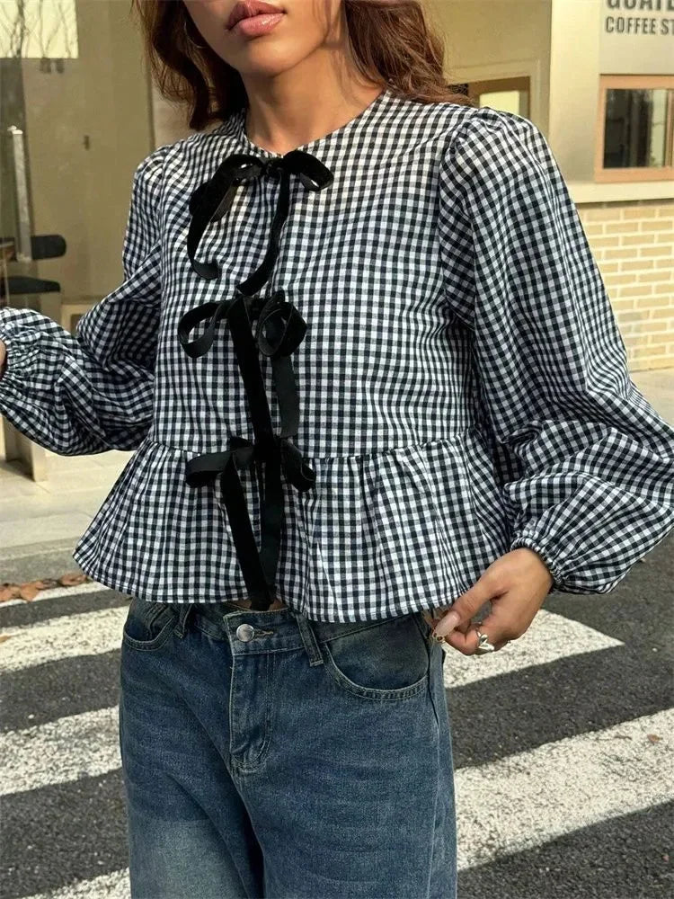 Juniper Tie Front Blouse