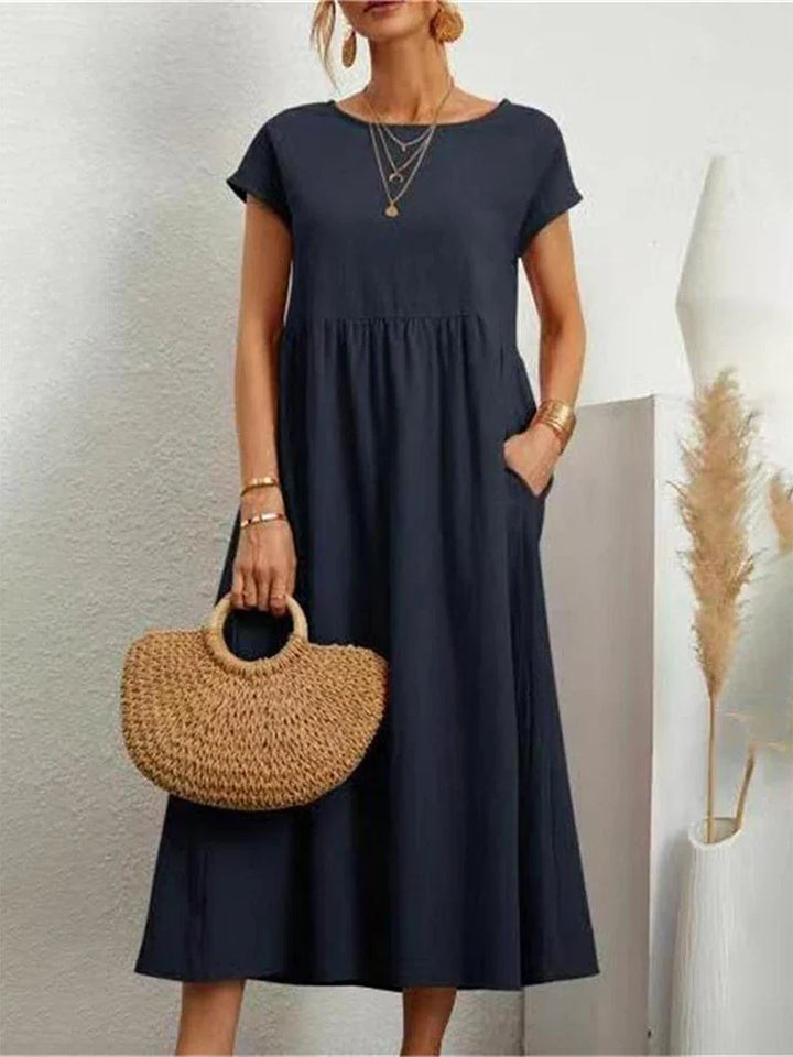 Solene Relaxed Pocket Maxi Dress
