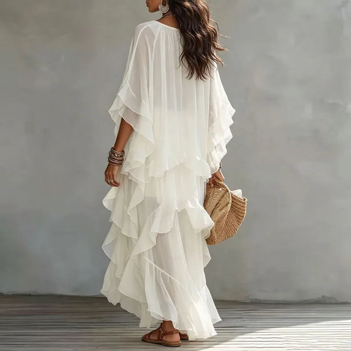 Simone Tiered Ruffle Maxi Dress