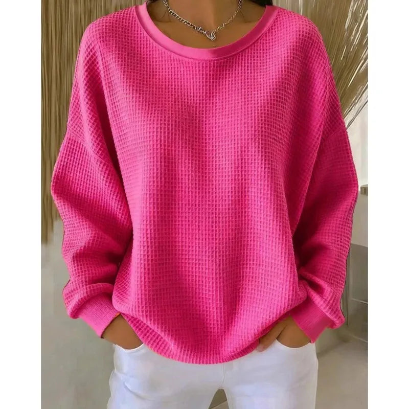 Xanthe Waffle Knit Top