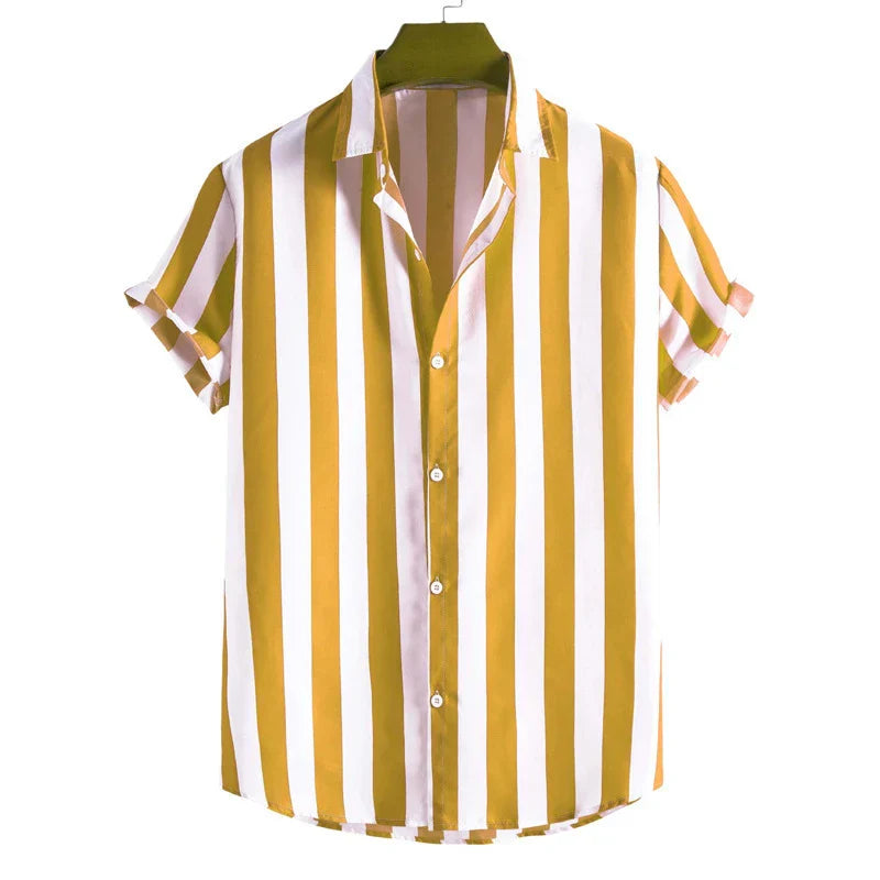 Rylan Stripe Button-Up Shirt