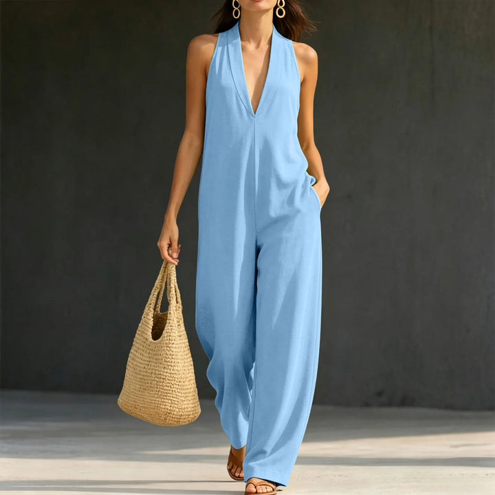 Avionne Comfortable Wide Leg Jumpsuit