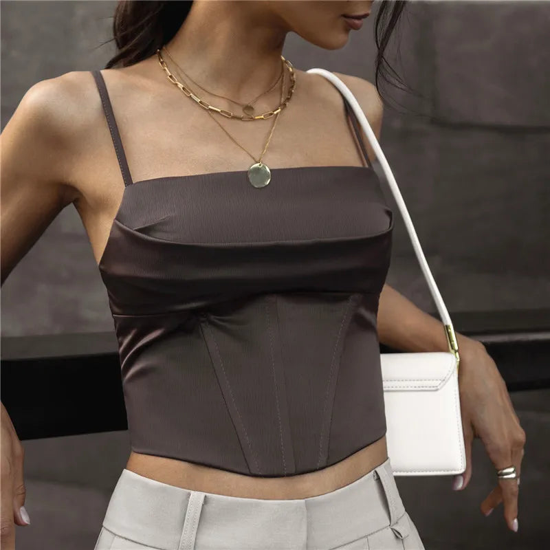 Carmen Slim Fit Corset Top