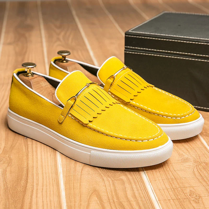Xavier Slip On Tassel Loafers