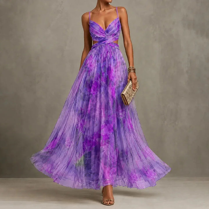 Kenley Chiffon Wedding Guest Dress