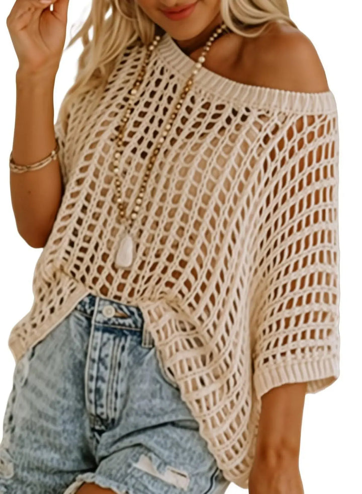 Emelia Open Knit Sweater