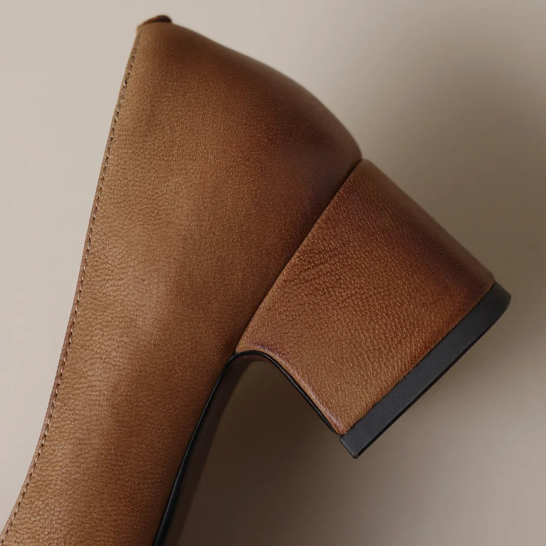 Aubrey Block Heel Pumps