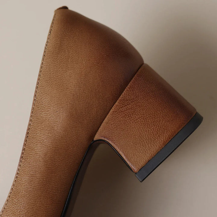 Aubrey Block Heel Pumps